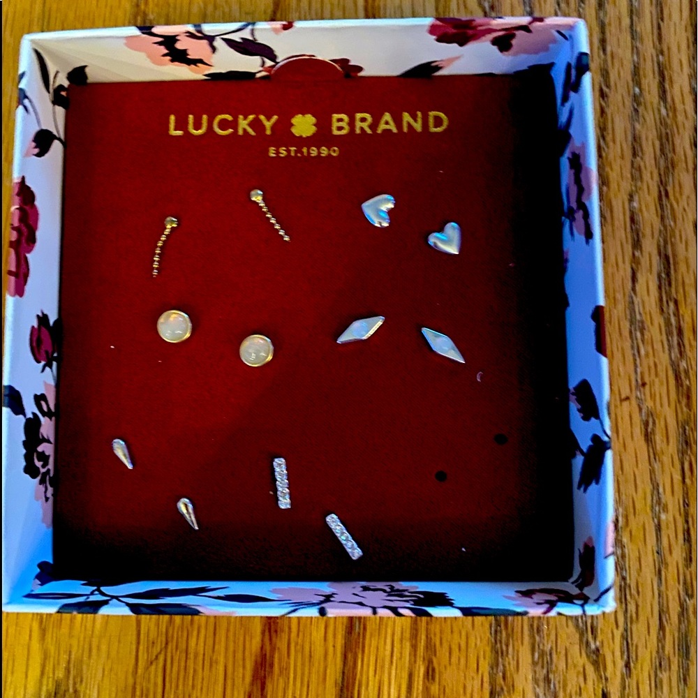 Luckily brand earrings